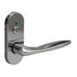 FL Case, Indicator Lock, Oval Cover, Chrome Plated