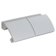 SL Double Paper Holder, Matte White