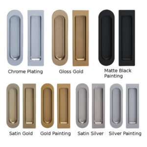 Metal One Touch Pull Round & Rectangle