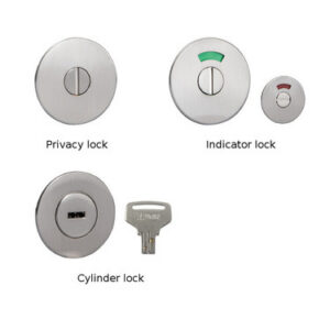 Clear Cut Hook Lock, Bottom Lock, BS51, Round Rose