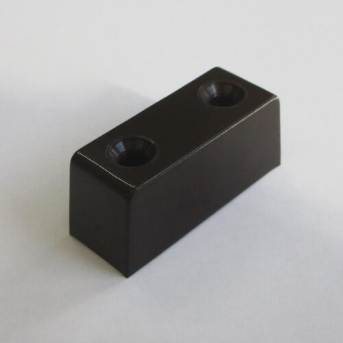 Upper door stop for sliding doors